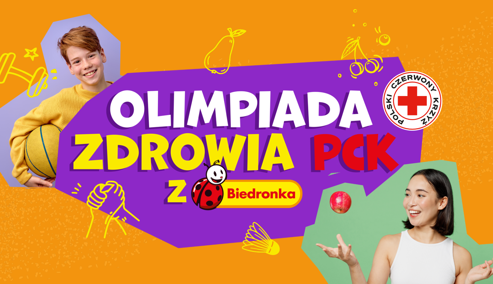 Startują zapisy do 34. Ogólnopolskiej Olimpiady Zdrowia PCK z Biedronką